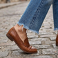 Retro ankellange damejeans med rette ben