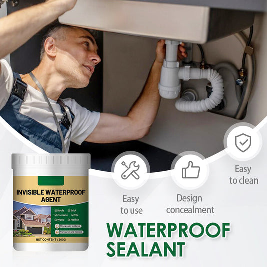 💧🛠️ Gjennomsiktig, vanntett fugemasse for reparasjon av lekkasjer🚿 Slutt på vannskader