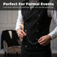 Uformelle retro-vest med slim fit for menn, som kan brukes sammen med dress eller smoking.