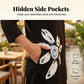 Oversized T-skjortekjole med rund hals for damer