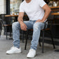 ⏳Tidsbegrenset tilbud⏰Moderne stretchjeans i slim fit for menn