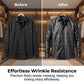 🧥 50 % RABATT 🔥 Langermet skjorte med mønster i moderne snitt