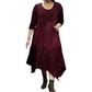 Løs og luftig fritidskjole i store størrelser for kvinner