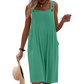 🌸BEGRENSET TID: 50 % RABATT! ✨Ermeløs jumpsuit med vide ben for sommerbrisen