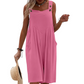 🌸BEGRENSET TID: 50 % RABATT! ✨Ermeløs jumpsuit med vide ben for sommerbrisen