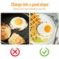 🔥Gode tilbud – Eggestekering🍳 Perfekt runde egg hver gang – eggestekeringen er suveren🥞