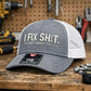 🧢 2026 NYHET 😎 Mesh bak traktorkapsel med "I Fix Shit" broderi – pustende utendørs solhatt ☀️🧢