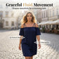 🔥SPESIALTILBUD 49 % RABATT!👗 Elegant ensfarget minikjole for damer