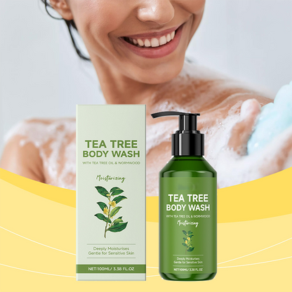 Fuktighetsgivende kroppsvask med tea tree