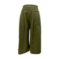 Culottes med høy midje, plissert og vid benbredde for damer