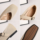 👞 BEGRENSET TILBUD: 50 % RABATT! ✨ Pustende ballerinasko med firkantet tå – strikket, lette og komfortable 👣