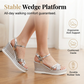 👡🌬️ Sandaler med åpen tå og ankelrem for damer – gjør deg høyere og er behagelige – Betal ved levering ✨✅