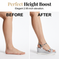 👡🌬️ Sandaler med åpen tå og ankelrem for damer – gjør deg høyere og er behagelige – Betal ved levering ✨✅