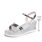 👡🌬️ Sandaler med åpen tå og ankelrem for damer – gjør deg høyere og er behagelige – Betal ved levering ✨✅