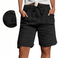 Casualshorts for damer med elastisk linning