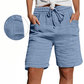 Casualshorts for damer med elastisk linning