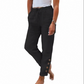 🔥 50 % RABATT 👖 Damebukser med snøring i livet og knapper ved anklene ✨ Lette, stilrene og perfekte til en avslappet hverdag 🌿