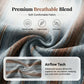 Sett med stripet kort topp og bukser med vide ben for damer