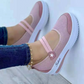 👟🌬️Damesneakers med pustende mesh og platåsåle
