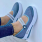 👟🌬️Damesneakers med pustende mesh og platåsåle