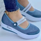 👟🌬️Damesneakers med pustende mesh og platåsåle