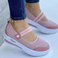👟🌬️Damesneakers med pustende mesh og platåsåle