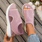 👡Sommer-sandaler med åpen tå og platehæl for damer✨☀️Hold deg kjølig og stilig hele dagen