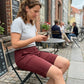 ⏰ Kun i en begrenset periode! Enfargede, avslappede shorts for damer