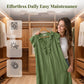 👗 50 % RABATT NÅ! 🌸 Vårlig, ermeløs kjole med V-hals og volanger for damer – Lett og luftig snitt – Perfekt for sommerdager, stranden eller brunsj – sjarmerende og behagelig å ha på seg 💃