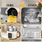 🍲 50 % RABATT I BEGRENSET TID! ✨ Multifunksjonell smart elektrisk gryte – 6 forhåndsinnstilte programmer, forsinkelsestimer, dampkoker 🍜