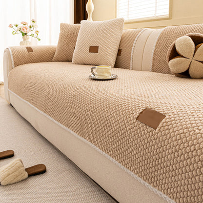 🛋️ 50% RABATT NÅ! 💐 Tykket, sklisikker og vaskbart trekk til sofaen – tykt materiale, perfekt passform og enkelt vedlikehold for stua di 🧺