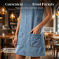Casual-kjole i denim for damer