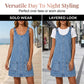 Casual-kjole i denim for damer