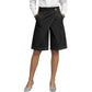 Asymmetriske shorts med vide ben for kvinner
