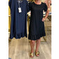 👗✨ Elegant vasket denimkjole – uanstrengt eleganse til hverdagen 💙