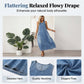 👗50% RABATT HALVT PRIS🧵 Damklänning i denim, ärmlös maxilängd med fickor 👝