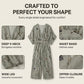 Elegant jumpsuit med V-hals og mønster for damer