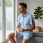 📢📢40 % RABATT !! ⏰Set med uformelle kortærmede shorts for menn