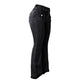 Jeans med høy midje og utvidet ben for kvinner