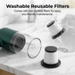 🧹 50% RABATT – Trådløs støvsuger – 10000PA sug  – HEPA-filter – for bil, hjem og kontor