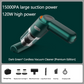 🧹 50% RABATT – Trådløs støvsuger – 10000PA sug  – HEPA-filter – for bil, hjem og kontor