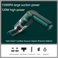 🧹 50% RABATT – Trådløs støvsuger – 10000PA sug  – HEPA-filter – for bil, hjem og kontor