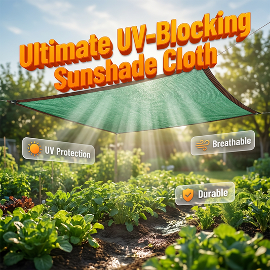 🌿 50 % rabatt – UV-bestandig skyggnett for planter | Slitesterkt og gir solbeskyttelse – Perfekt til utendørs bruk