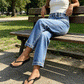 Elastiske klassiske jeans for damer