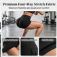 Sportshorts for kvinner med formende effekt på baken – trenings-, yoga- og cargobukser