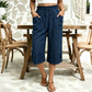 🔥 50 % RABATT + 50 000+ SOLGT 👖 7/8-bukser for damer – Lett bomullsblanding, behagelige og slankende ✨