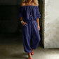 ✨ Elegant jumpsuit for damer med off-shoulder-design – komfortabel, stilig og enkel å ha på seg