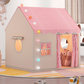 🏰50 % RABATT NÅ! ⏰ Leketelt i form av et slott for barn – Romslig og enkelt å sette opp – Pustende stoff, perfekt for moro både inne og ute – stimulerer fantasifull lek ✨🧸