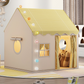 🏰50 % RABATT NÅ! ⏰ Leketelt i form av et slott for barn – Romslig og enkelt å sette opp – Pustende stoff, perfekt for moro både inne og ute – stimulerer fantasifull lek ✨🧸