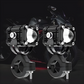 🏍️ BLITZTILBUD 50 %! 💡 Universell LED-lyskaster for motorsykkel – dobbel lysstråle (fjernlys/nærlys), høyeffekts-LED, vanntett, aluminiumslegering, 12–80 V 🏆